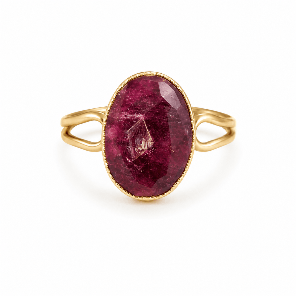 Raw Amber Ring