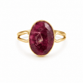 Raw Amber Ring