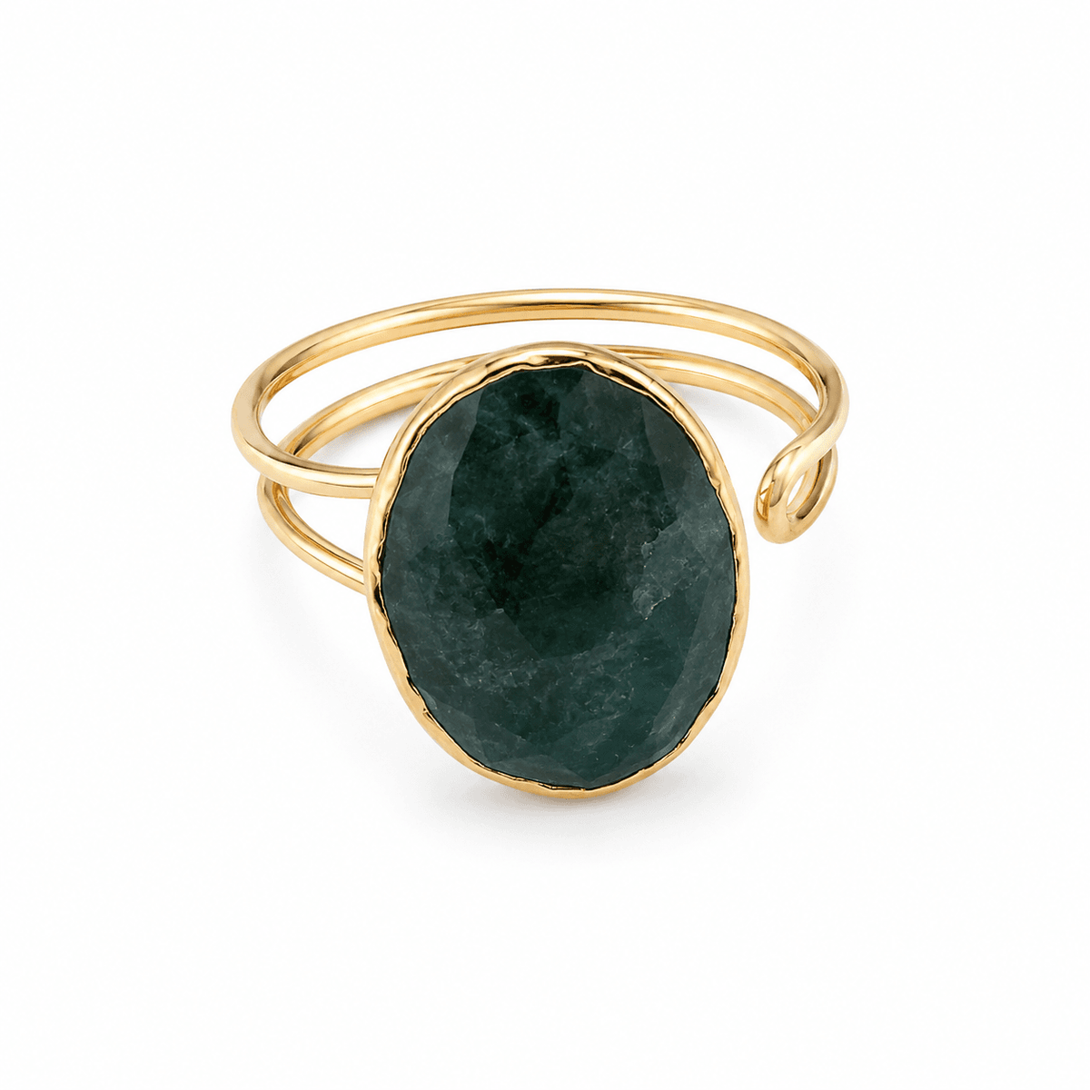 Raw Amber Ring