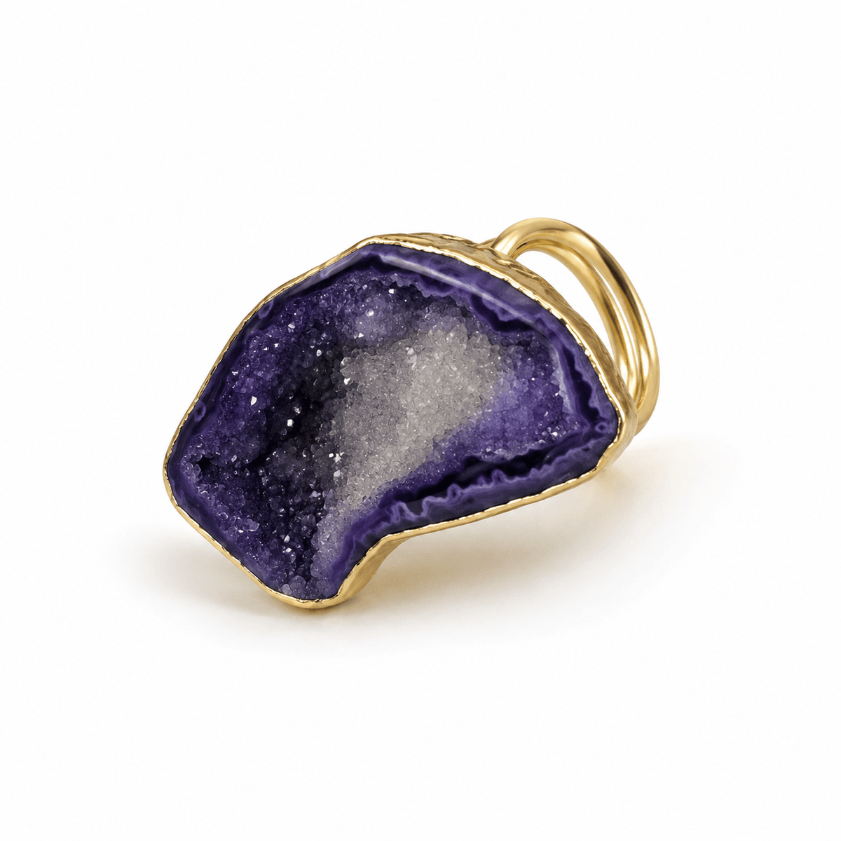 Raw Amber Ring