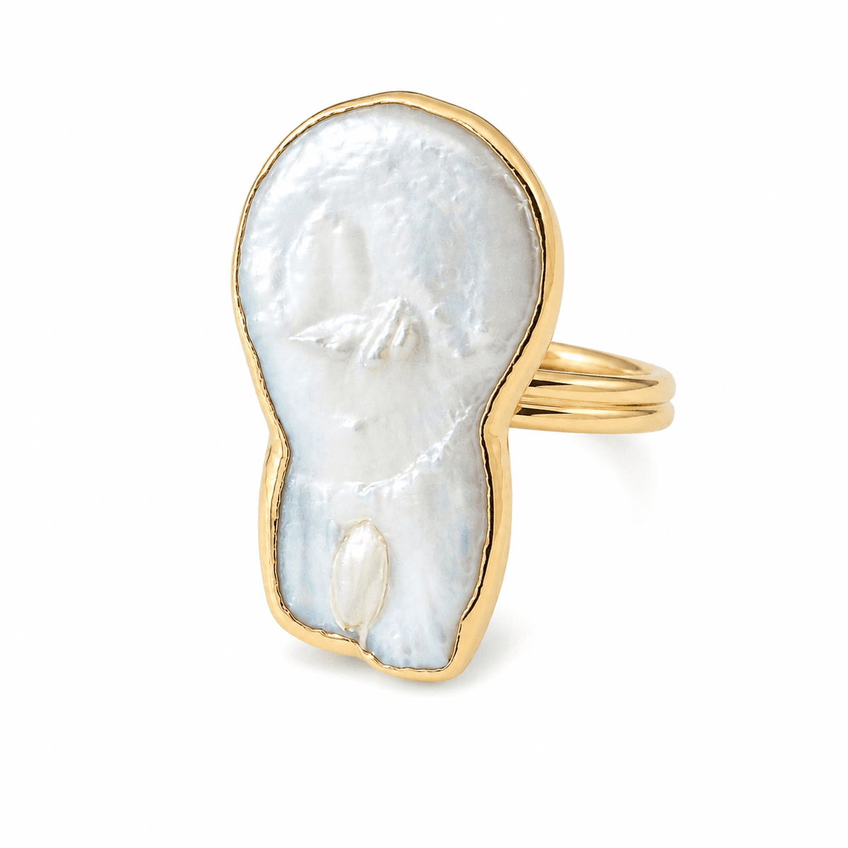 Raw Amber Ring