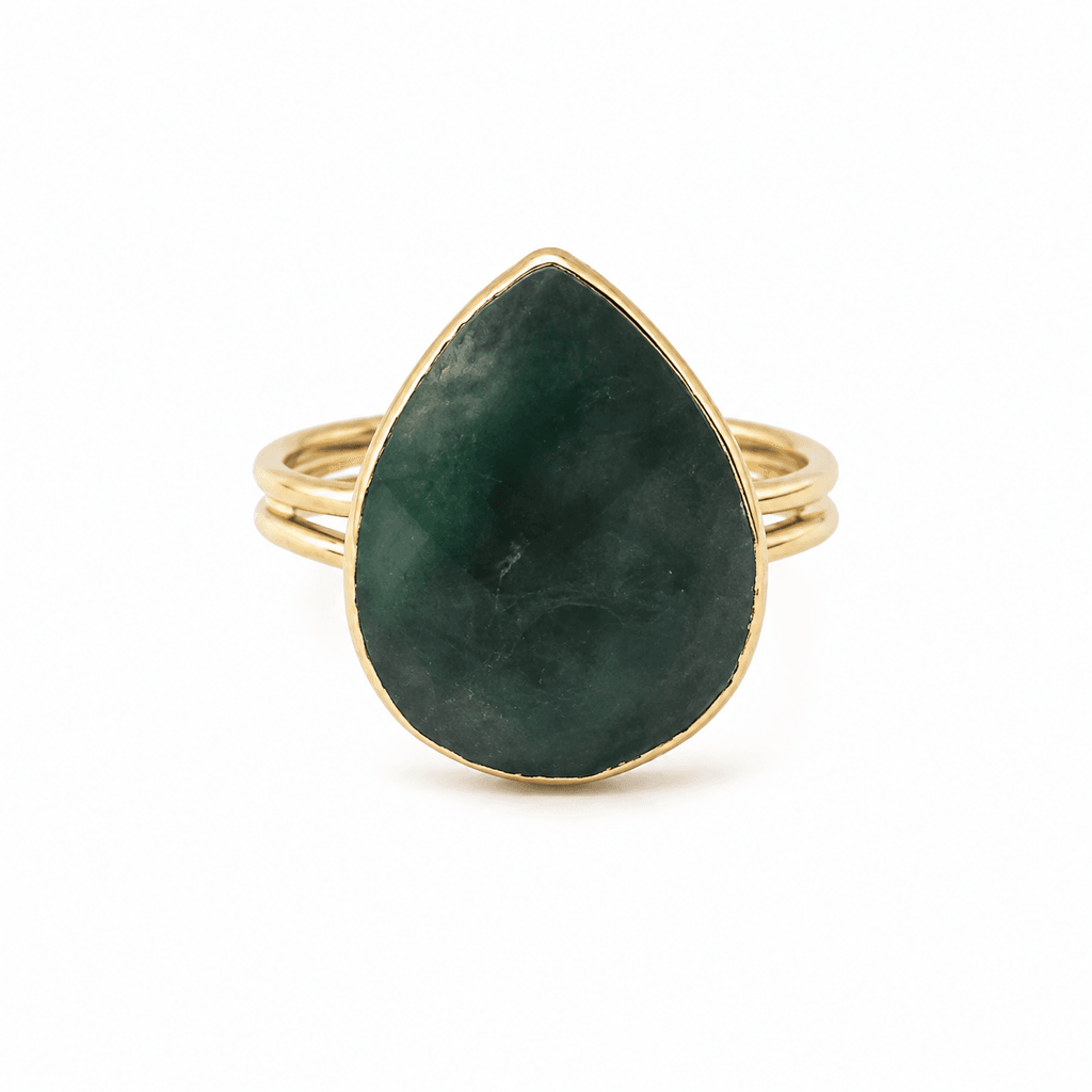 Raw Amber Ring