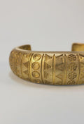 Hand-Engraved Copper Cuff Bracelet