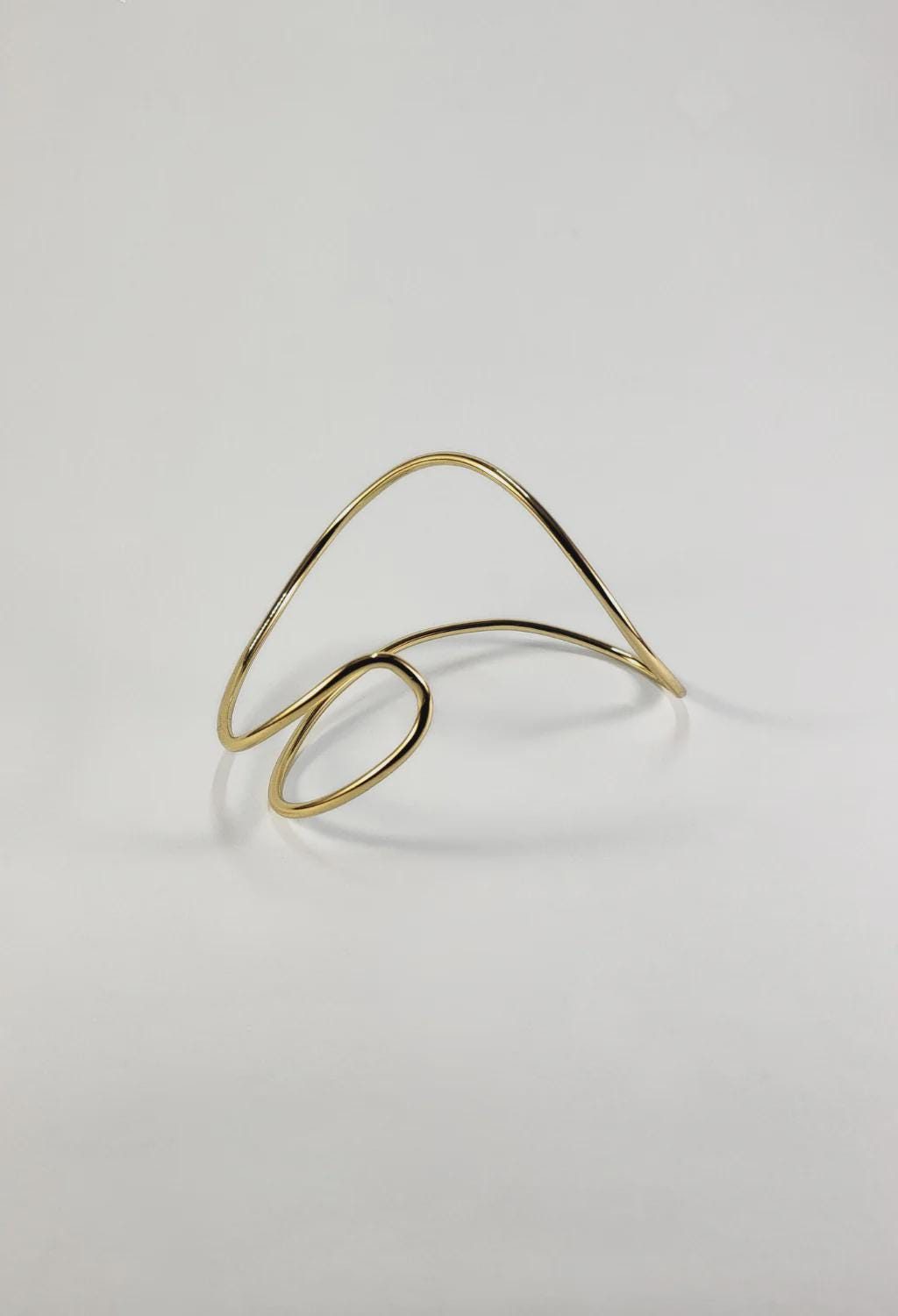 Gold Wrap Cuff Bracelet
