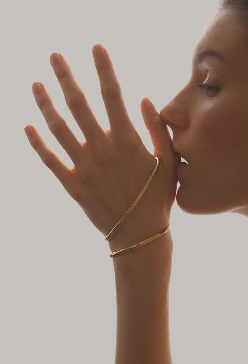 Gold Wrap Cuff Bracelet