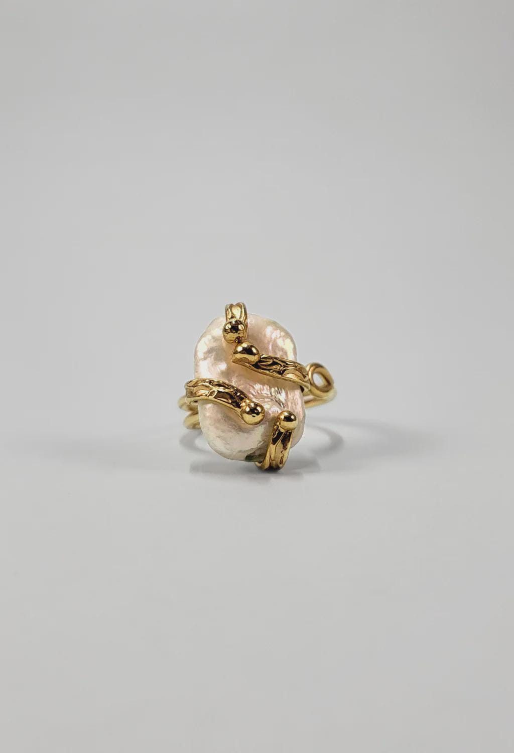 Baroque Pearl Ring