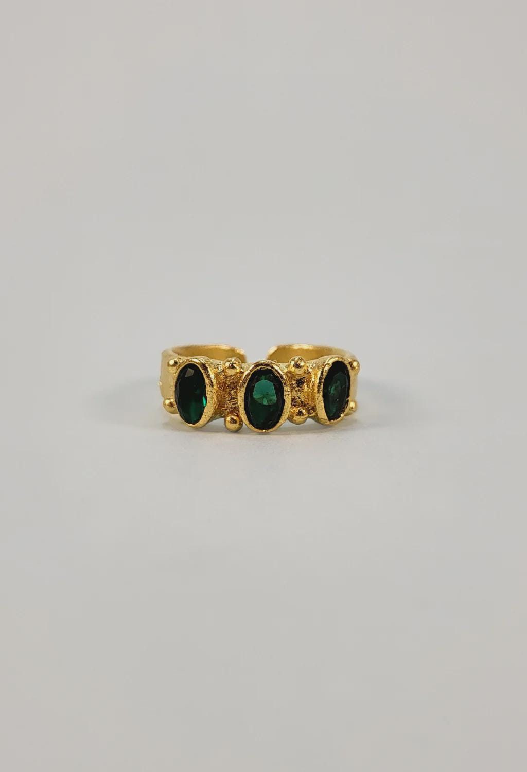 Trio Gemstone Ring