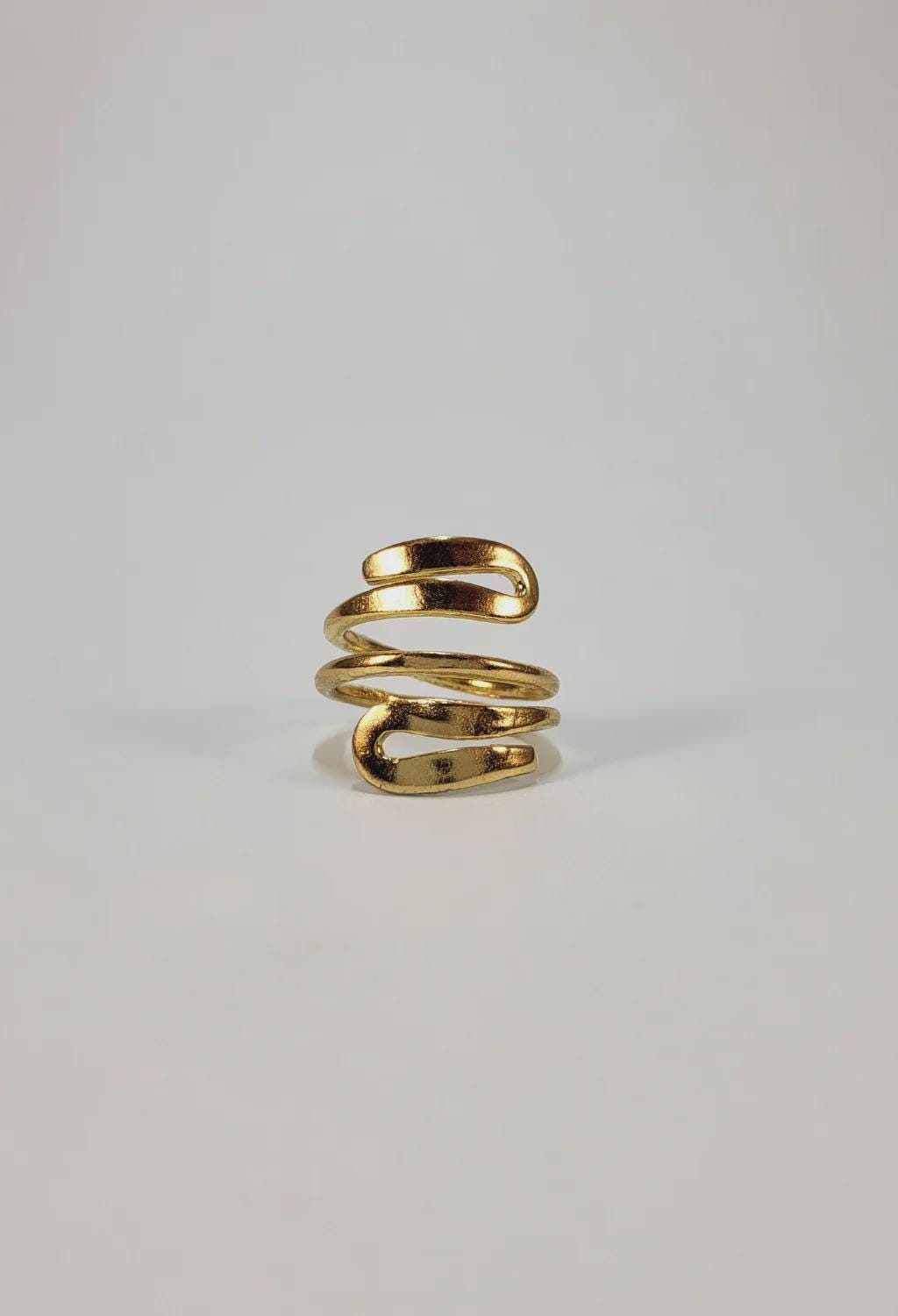 Spiral Coil Ring