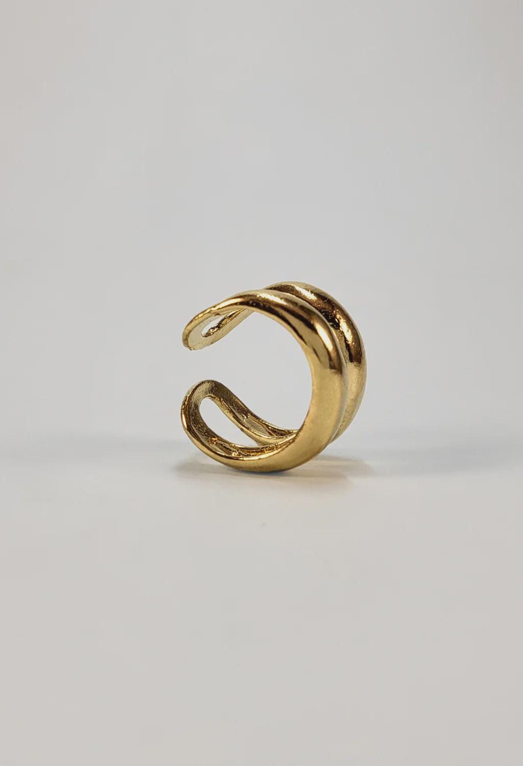 Double Band Gold Ring