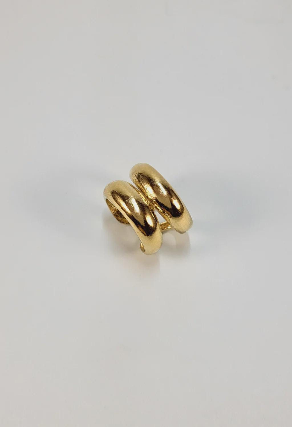 Double Band Gold Ring