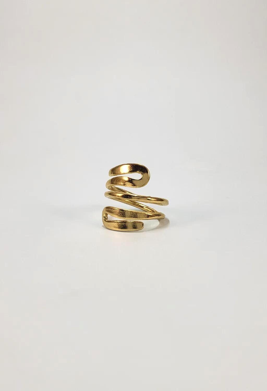 Spiral Coil Ring