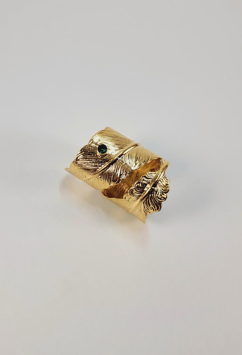 Feather Wrap Ring