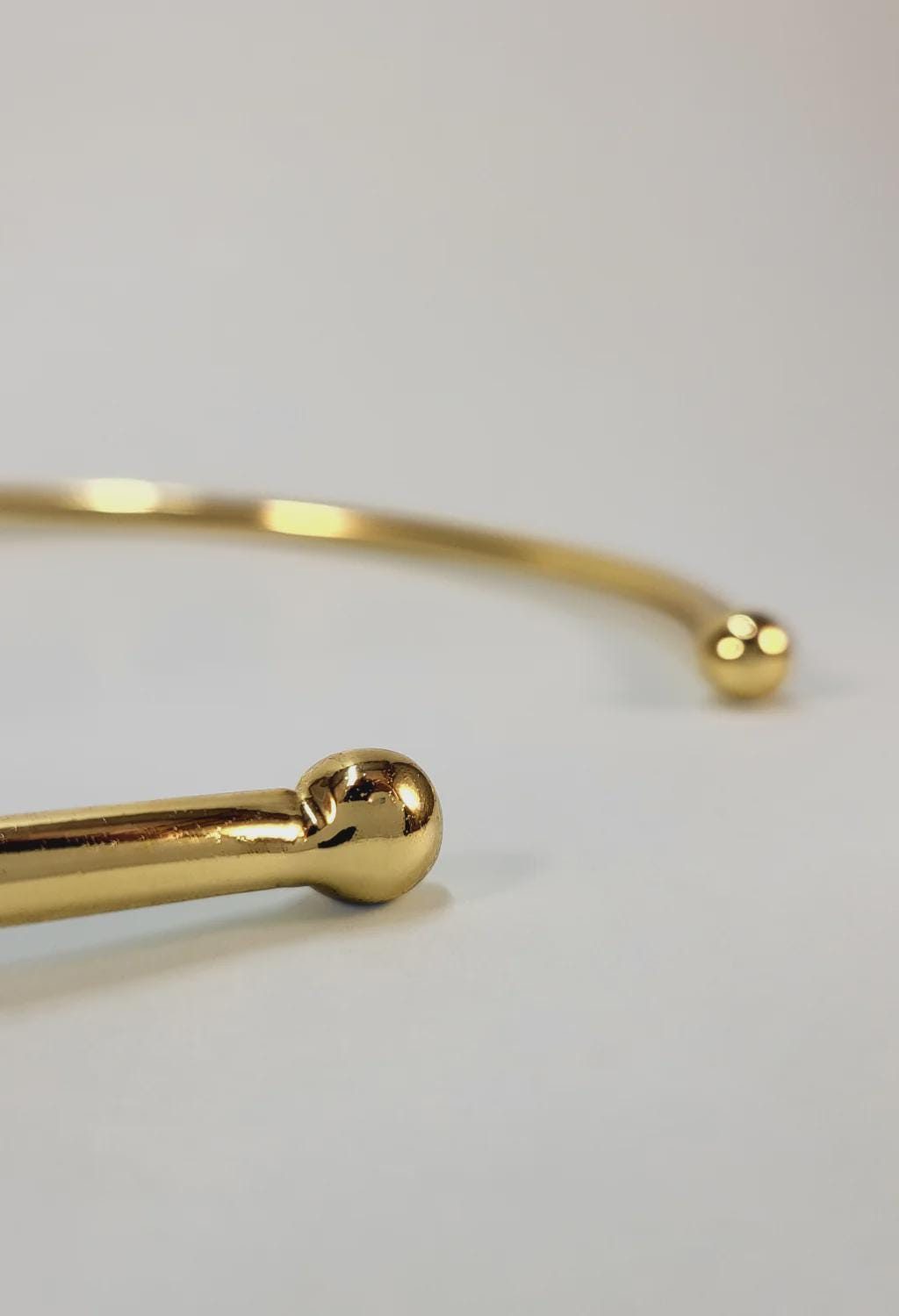 Gold Torque Choker Necklace