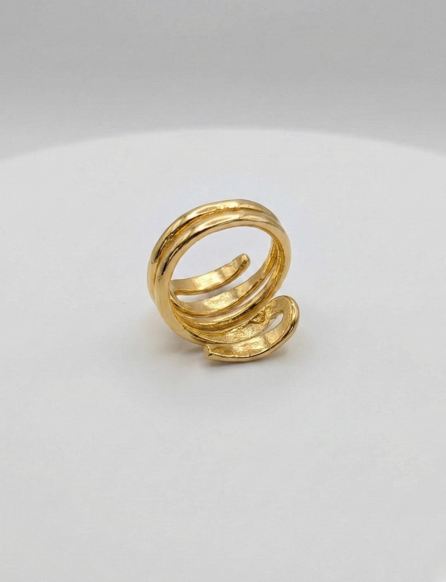Spiral Coil Ring