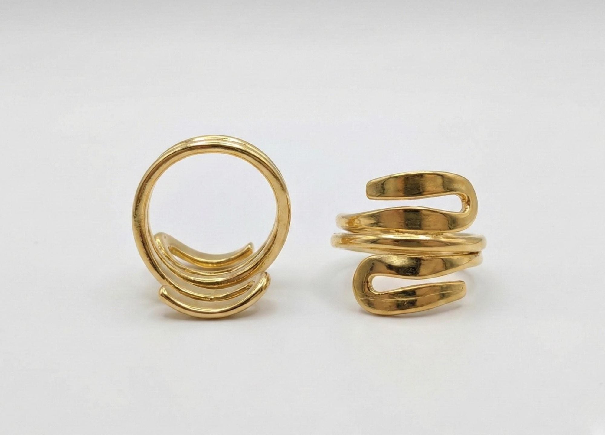 Spiral Coil Ring