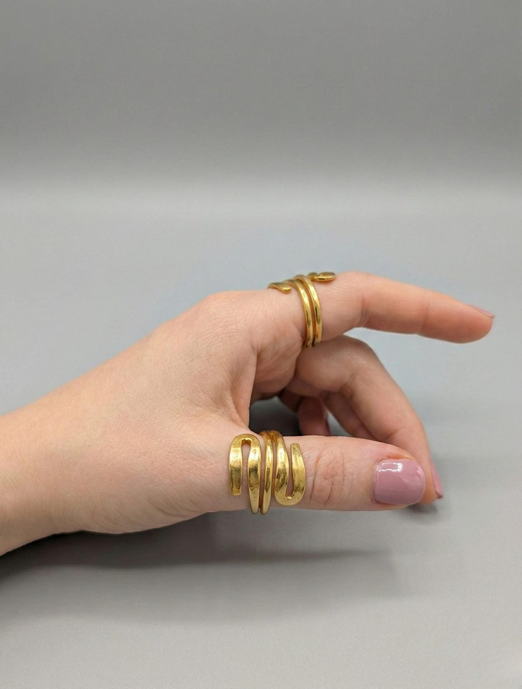 Spiral Coil Ring