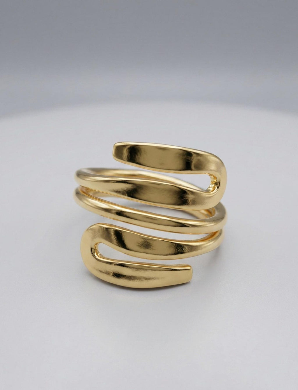Spiral Coil Ring