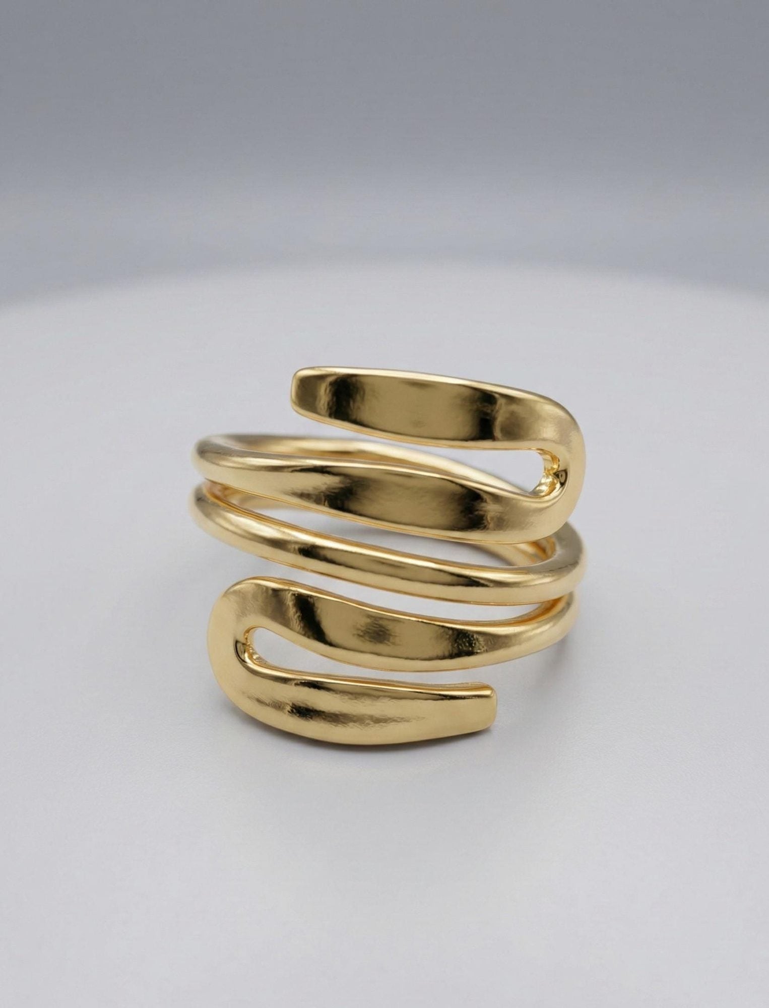 Spiral Coil Ring