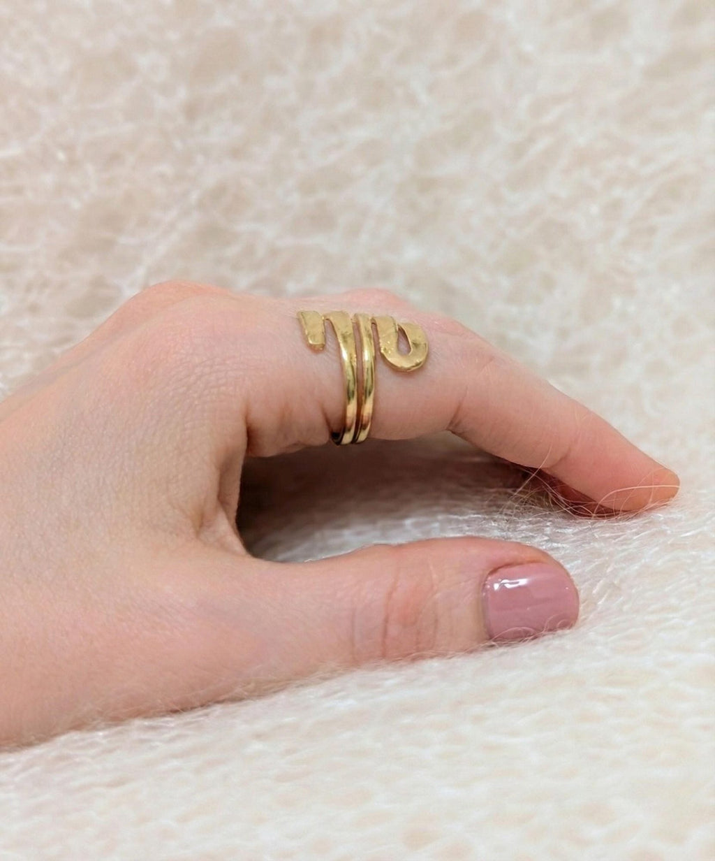 Spiral Coil Ring