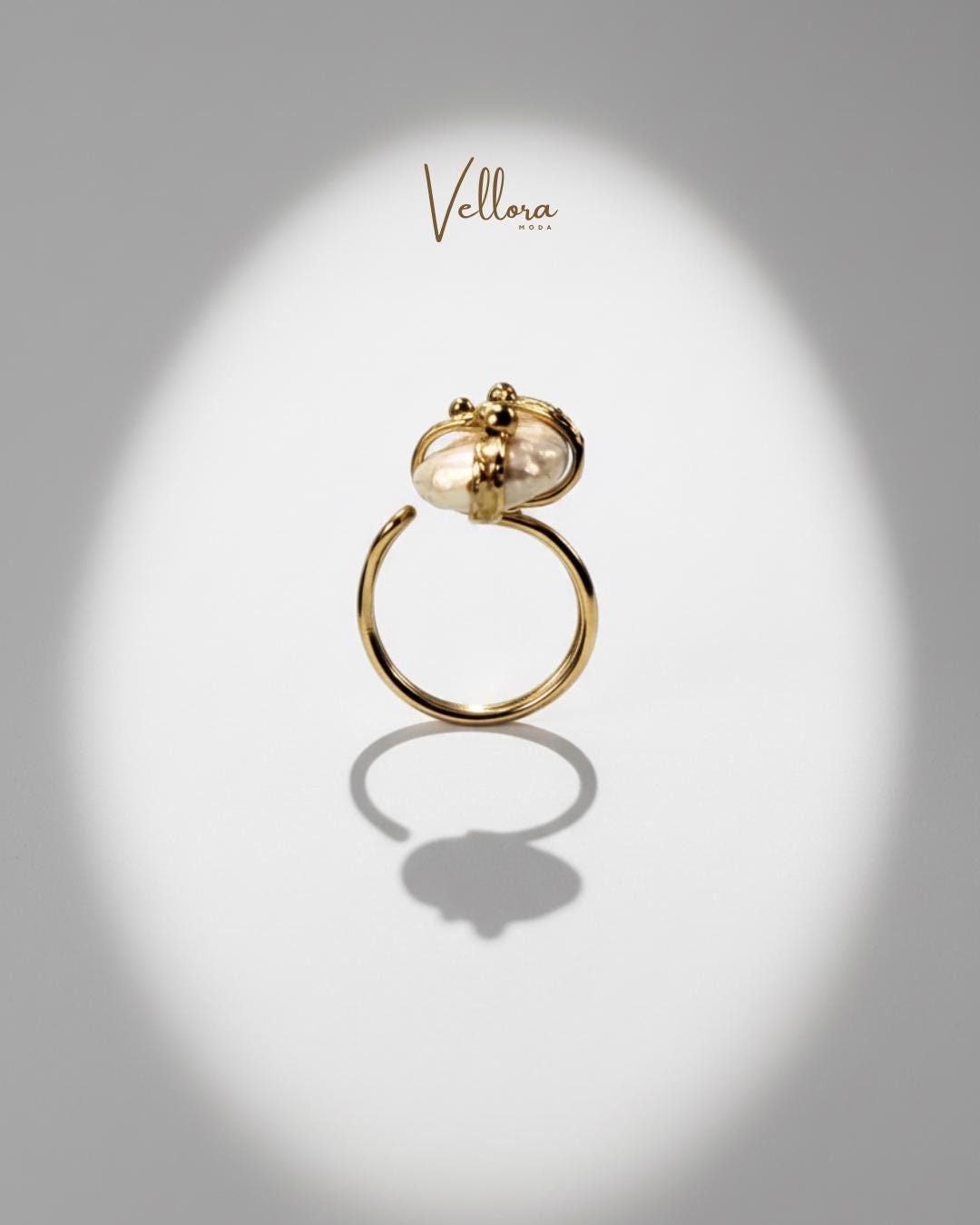 Baroque Pearl Ring