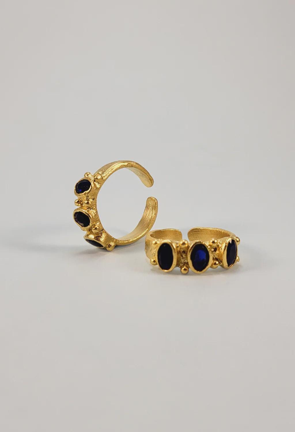 Trio Gemstone Ring