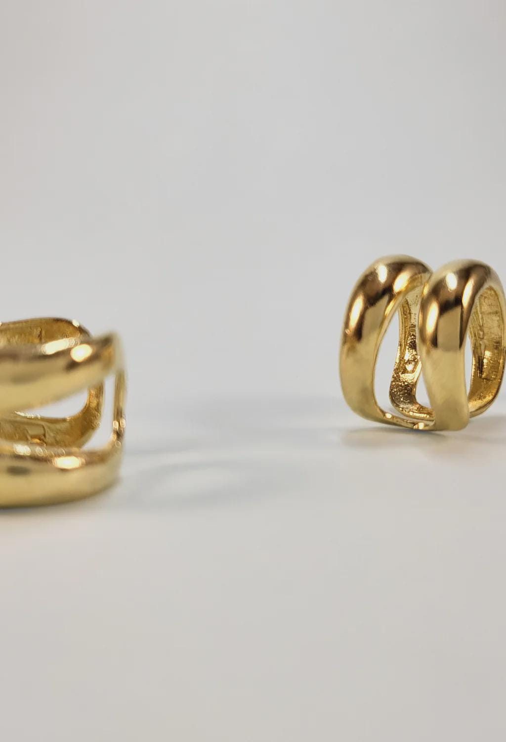 Double Band Gold Ring