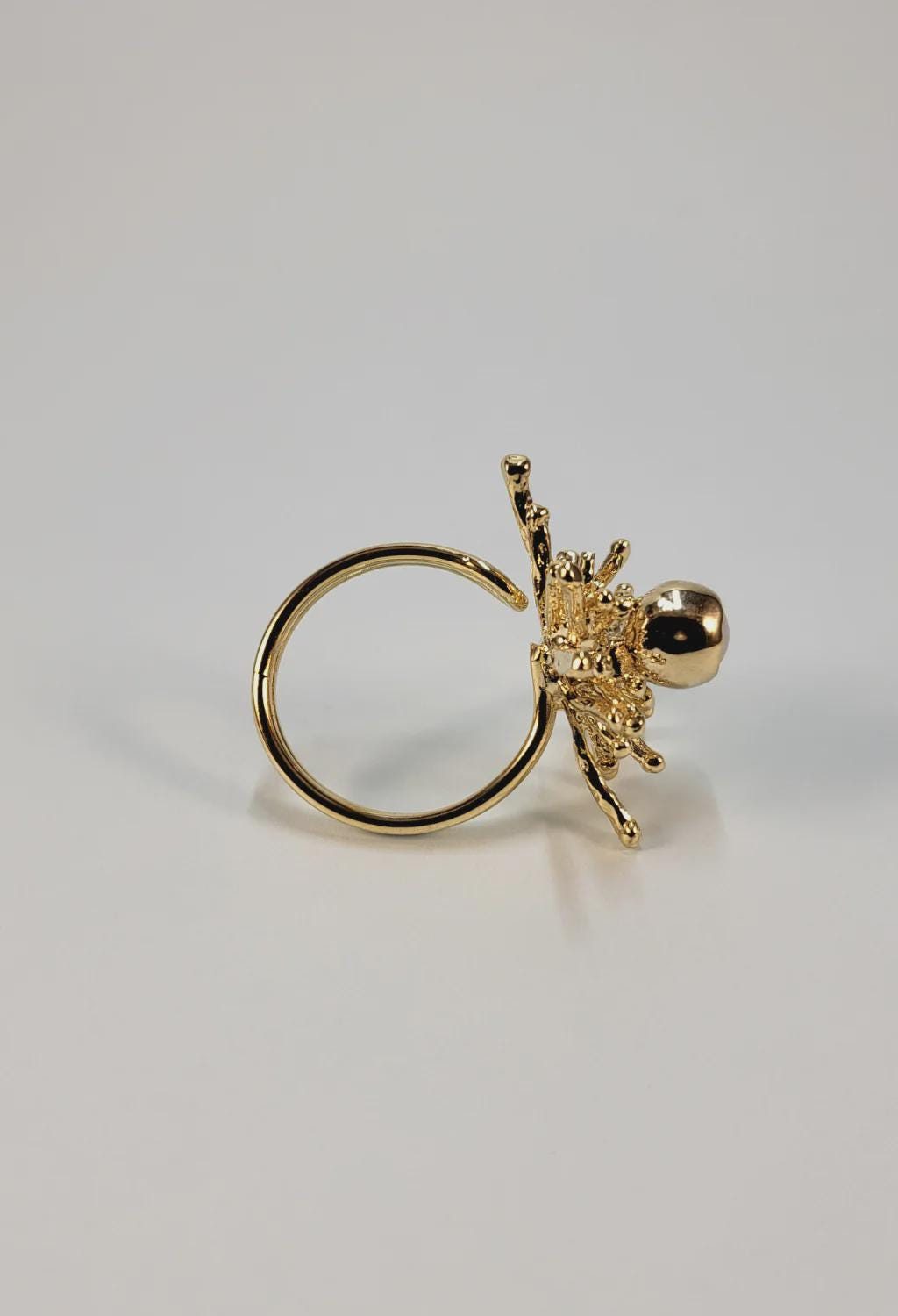 Sunburst Pearl Ring