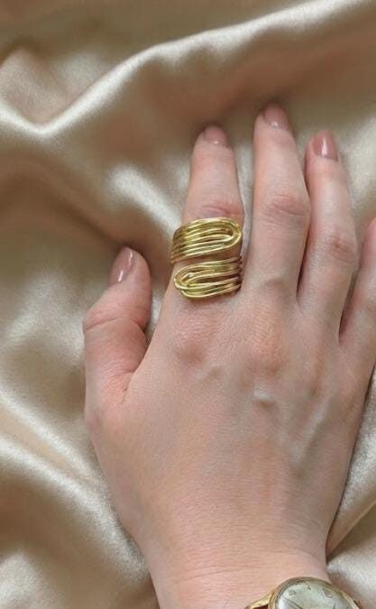 Silver Plated Copper Ring
