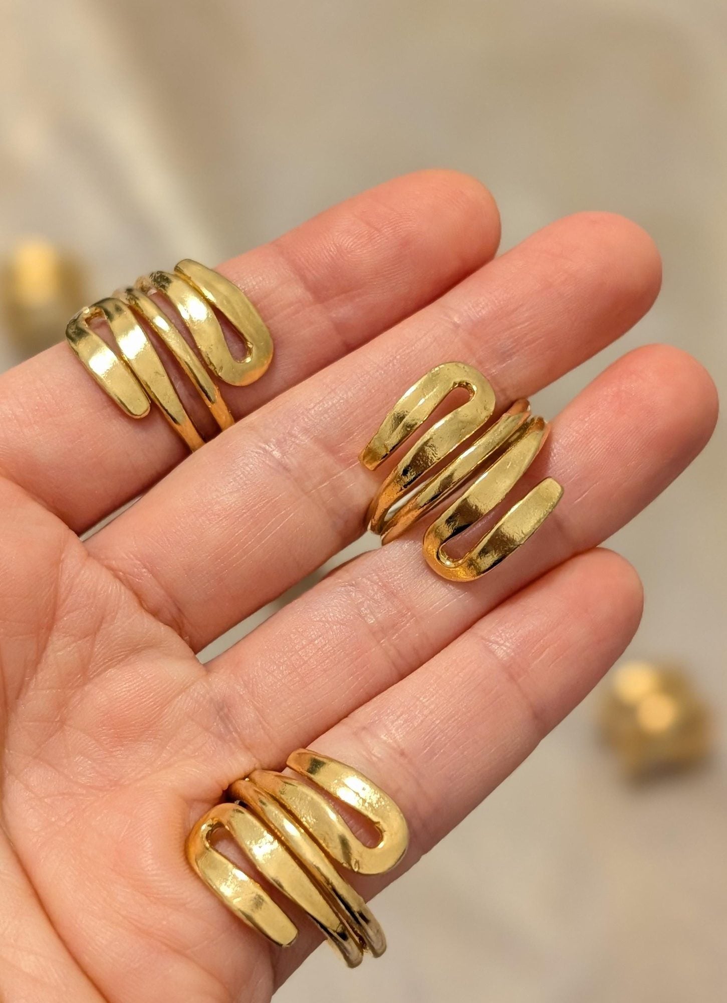Spiral Coil Ring
