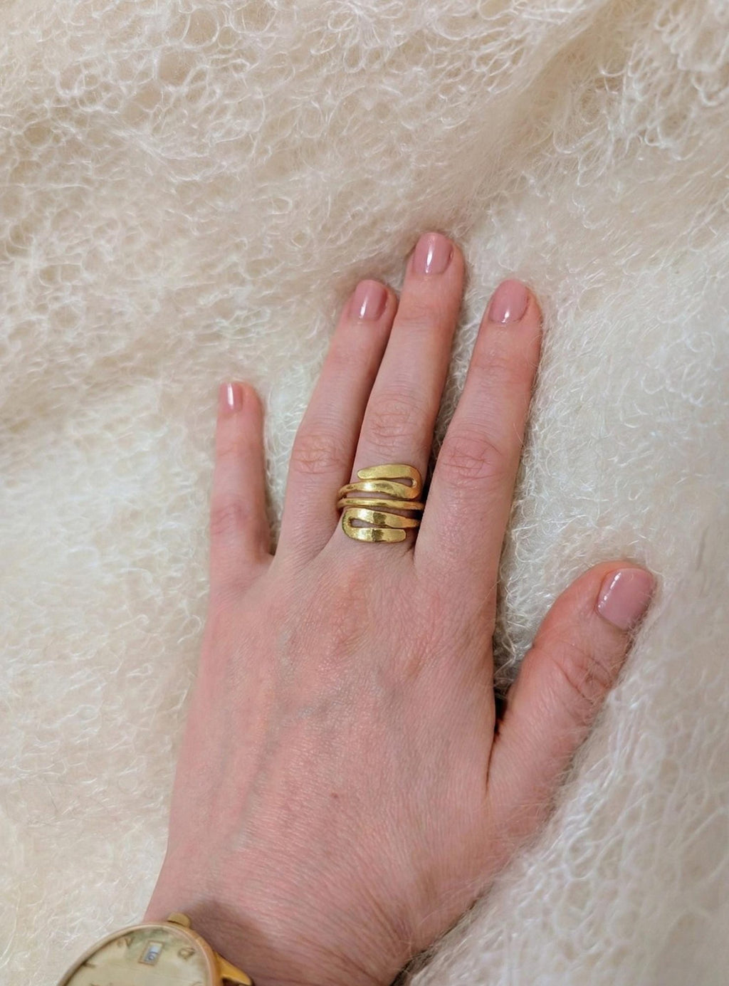 Spiral Coil Ring