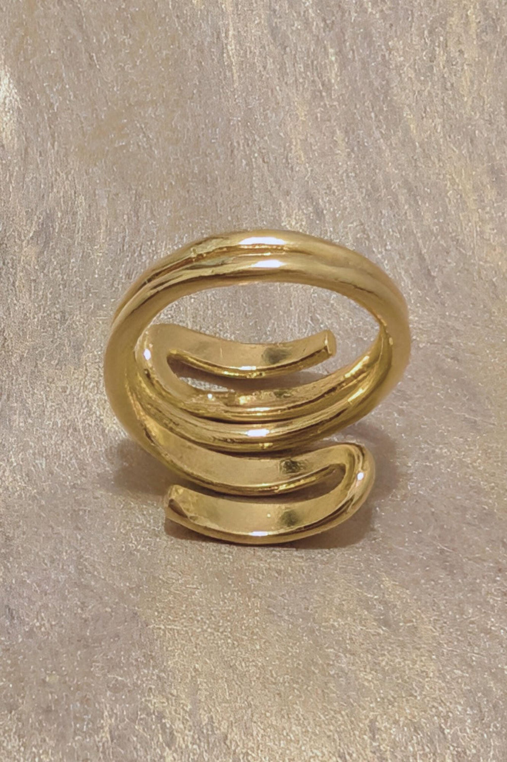 Spiral Coil Ring