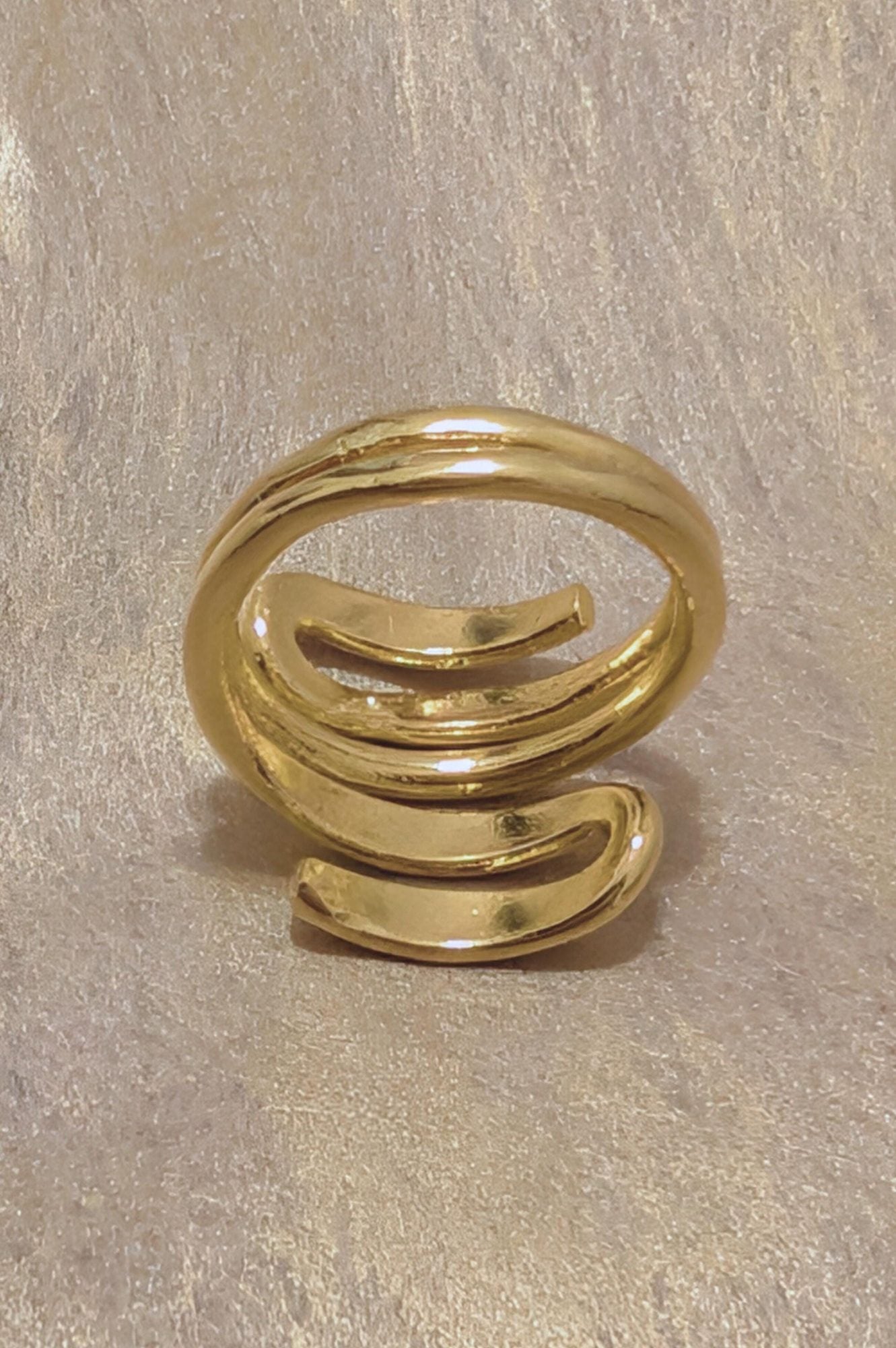 Spiral Coil Ring