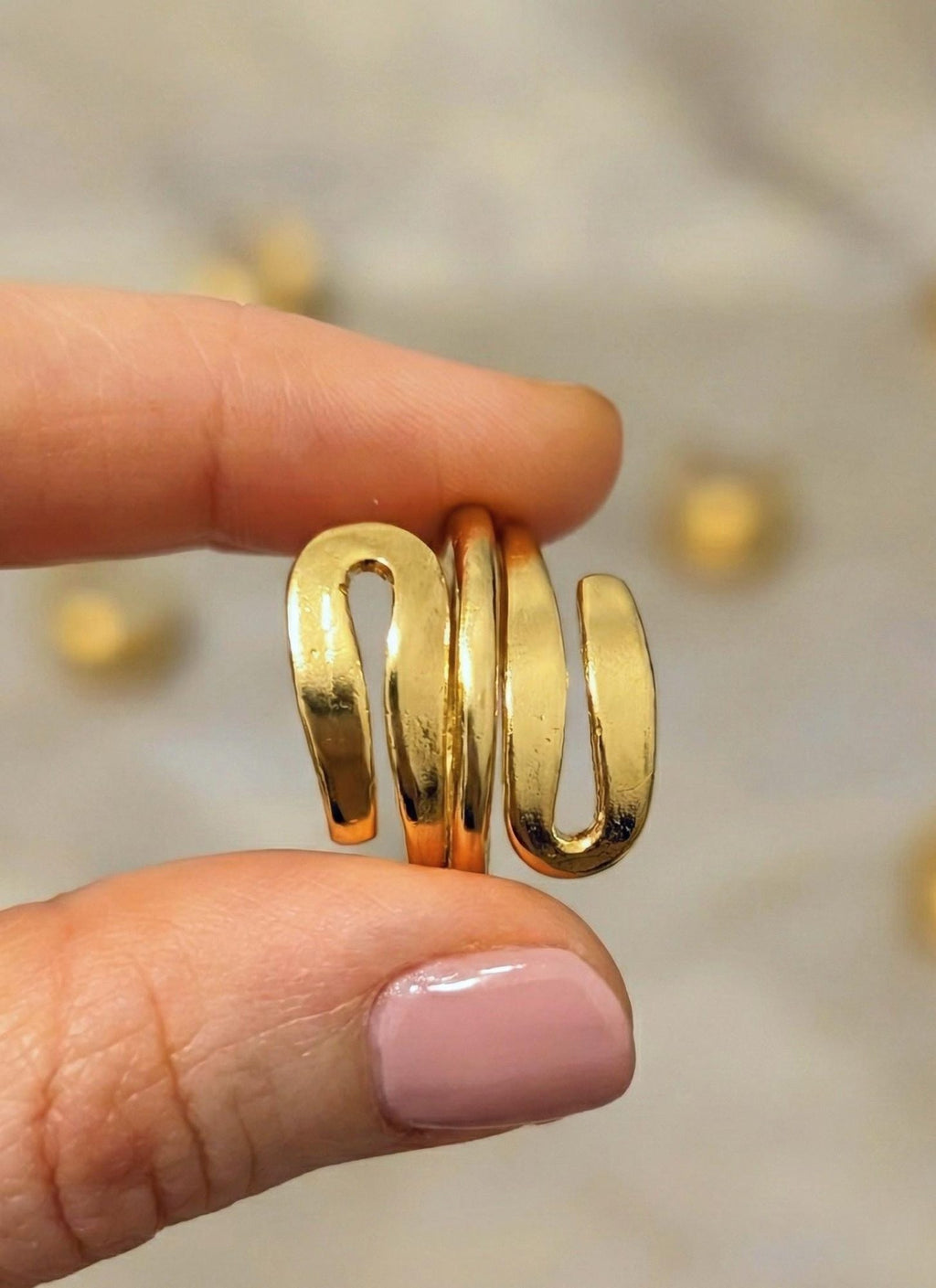 Spiral Coil Ring