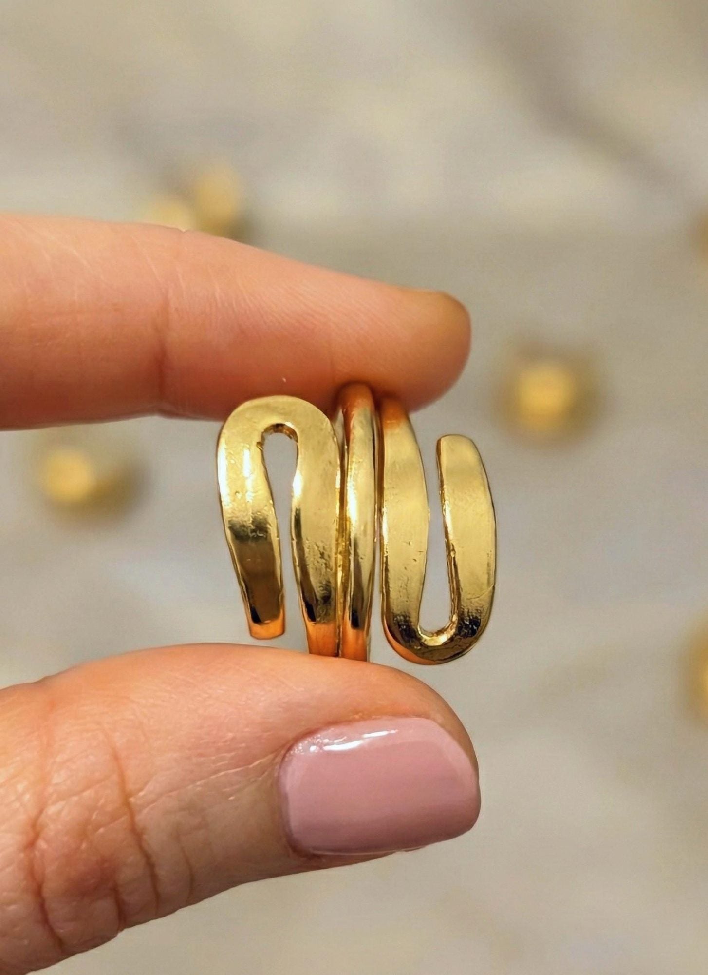 Spiral Coil Ring