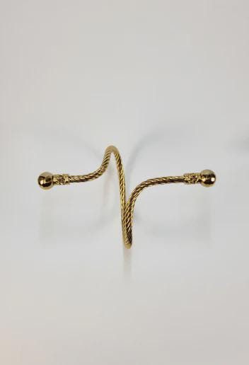 Stretch Gold Bangle Bracelet