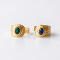 Hammered Gold Stacking Rings