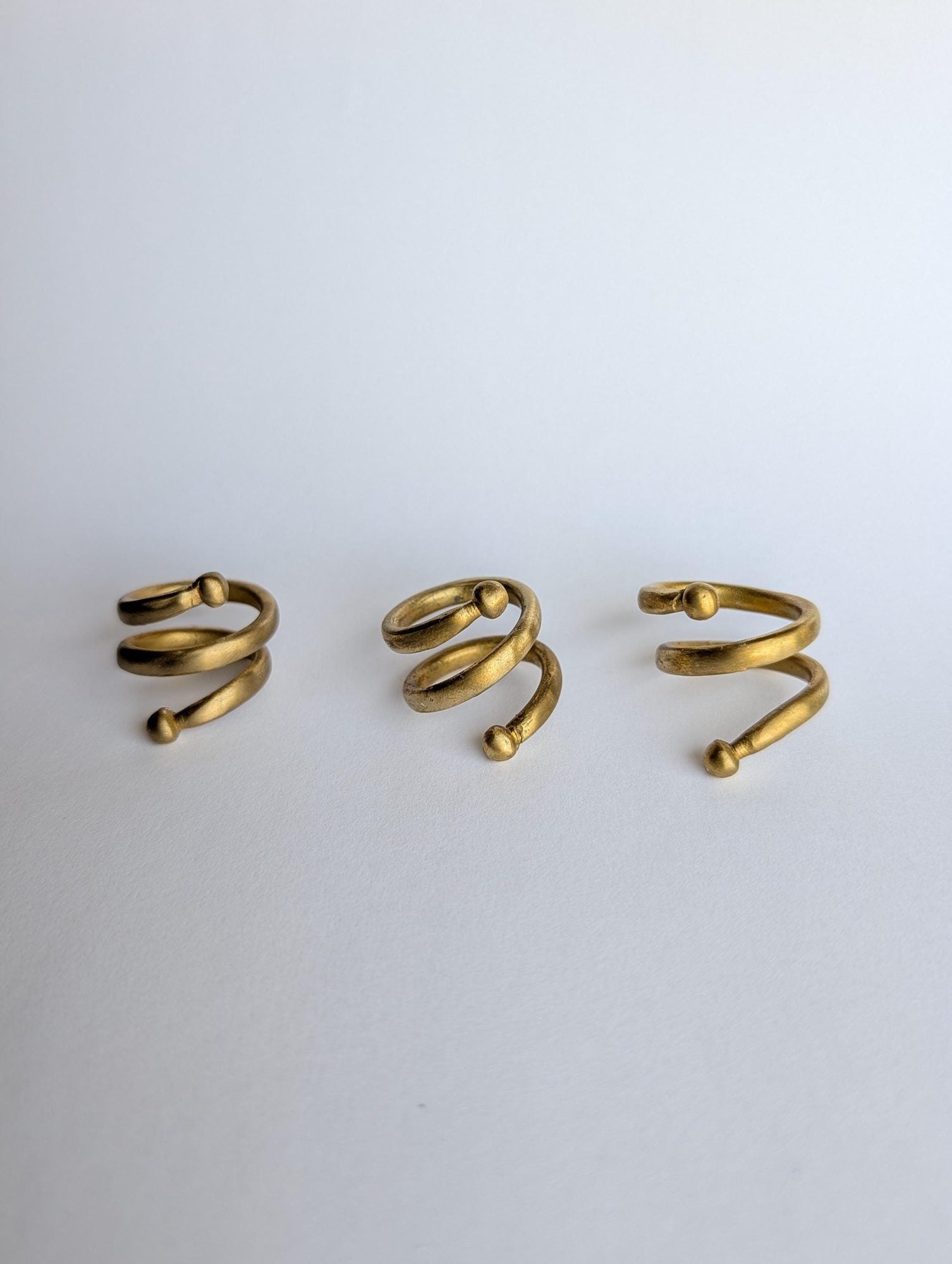 Chunky Coil Wrap Ring