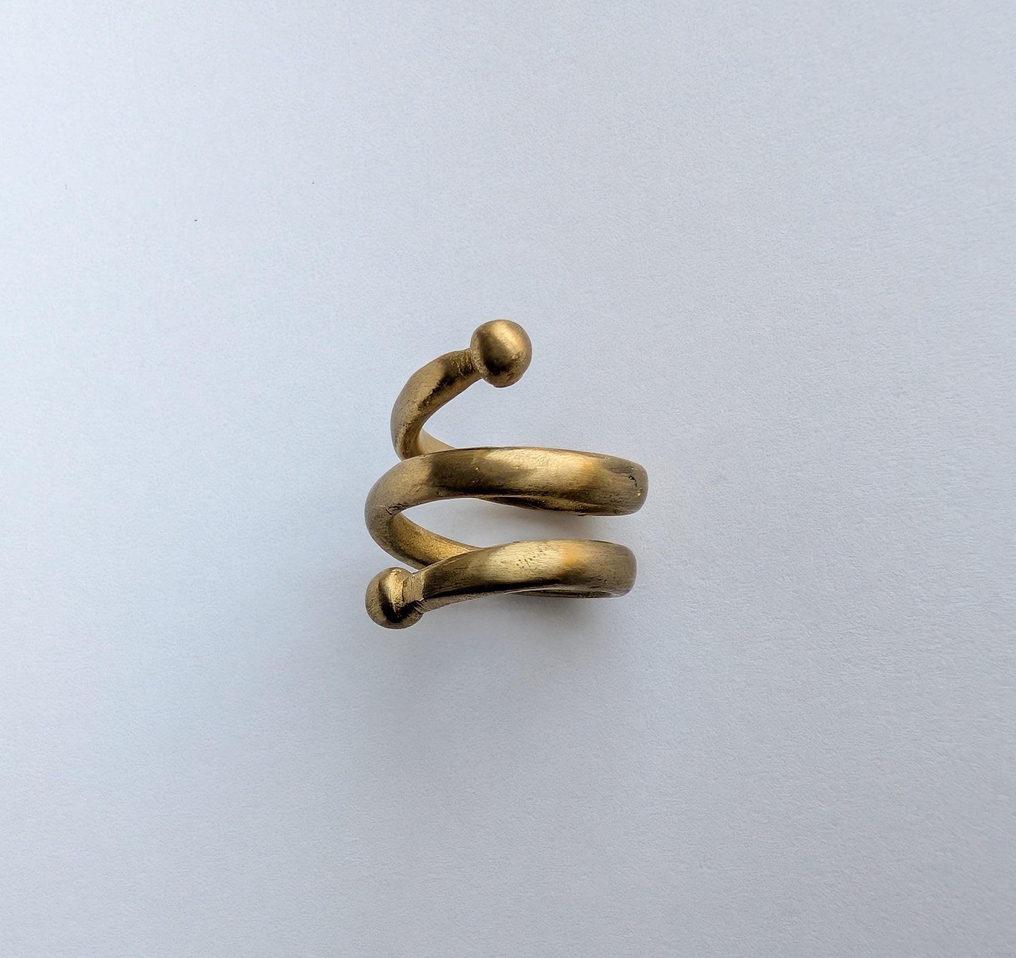 Chunky Coil Wrap Ring