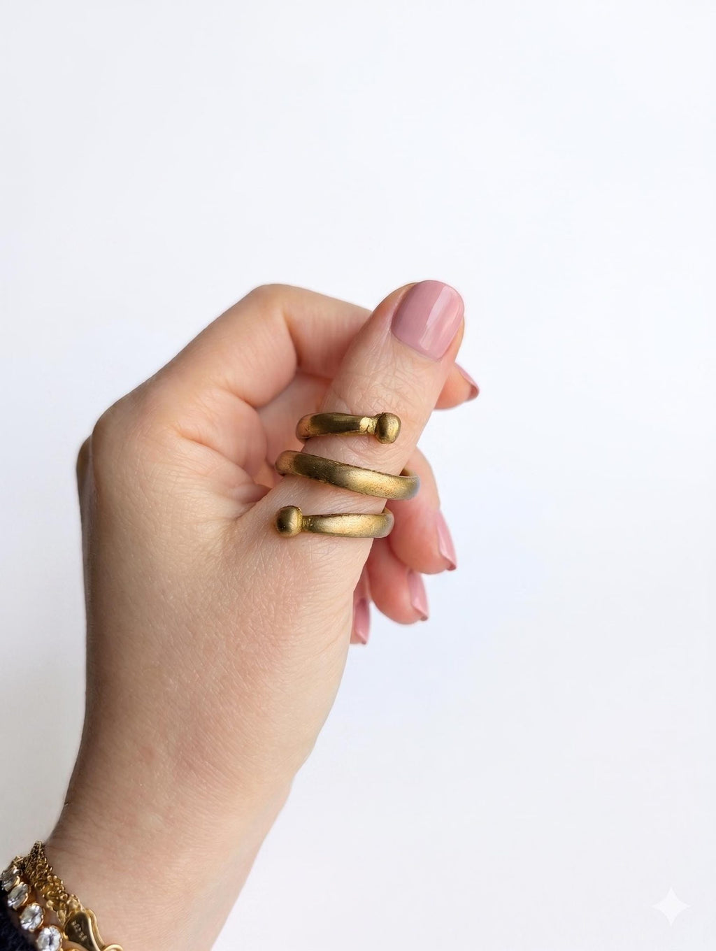 Chunky Coil Wrap Ring