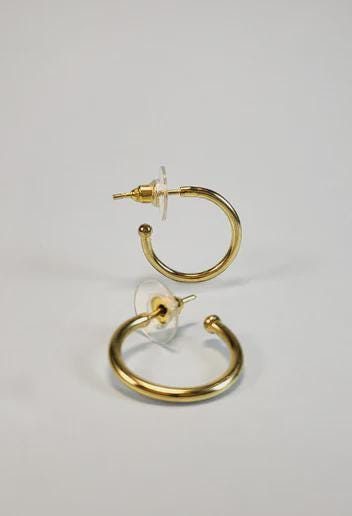 Minimalist Open Hoop Earrings