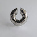 Chunky Hammered Gold Ear Cuff