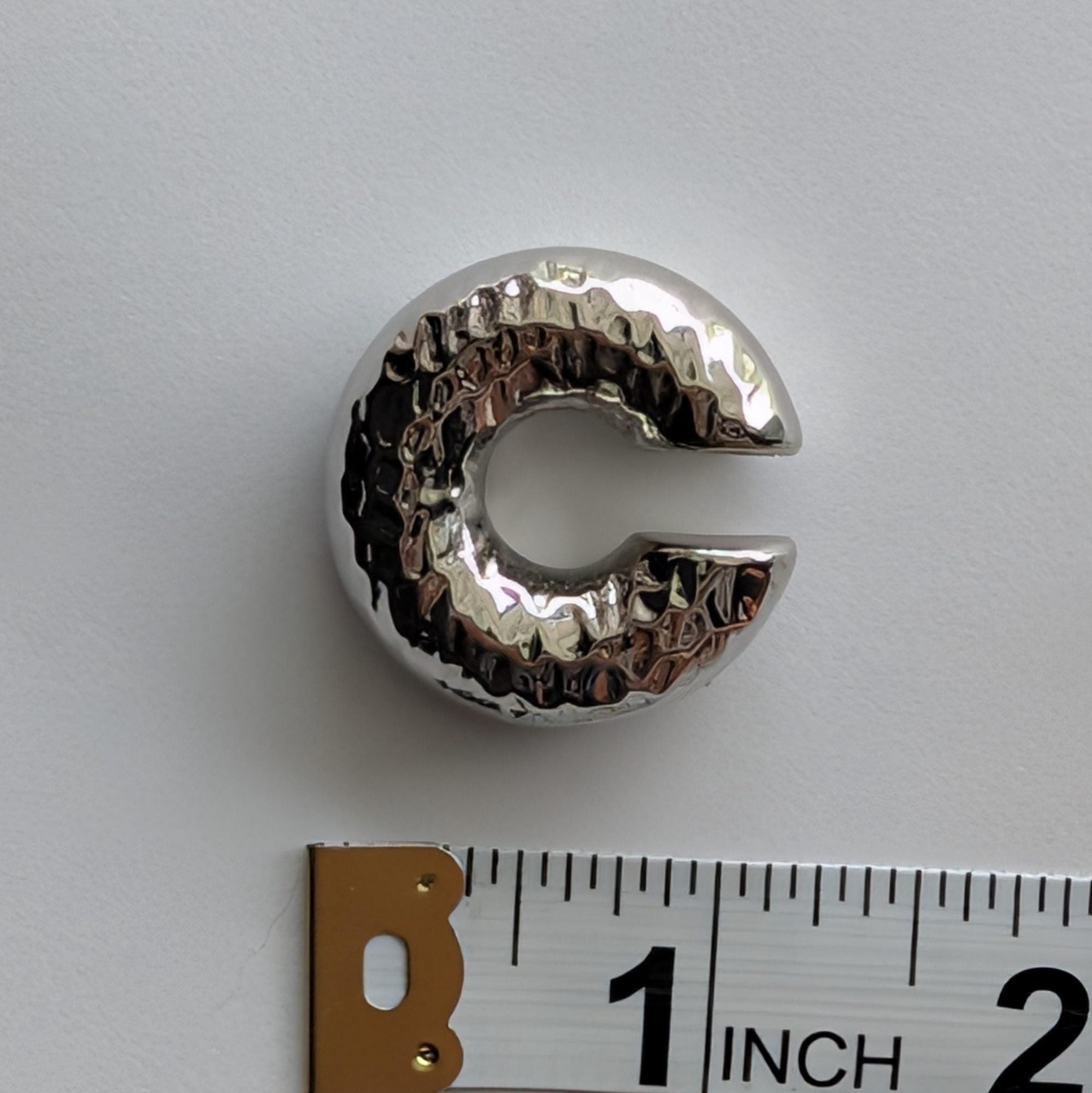 Chunky Hammered Gold Ear Cuff