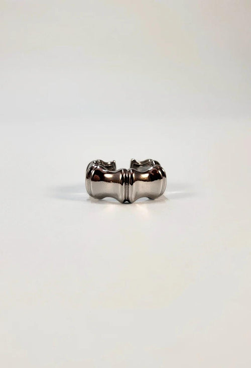 Chunky Open-Back Gold Ring