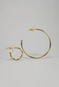 Minimalist Open Hoop Earrings