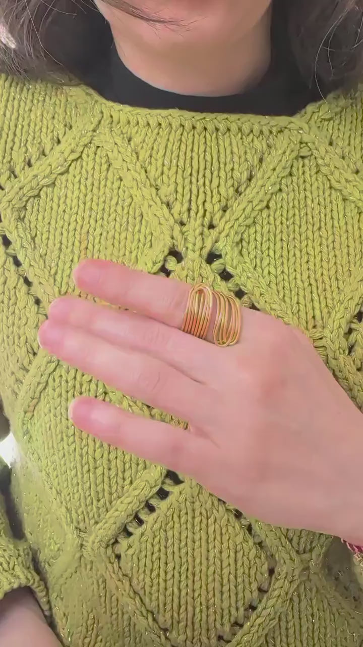 Silver Plated Copper Ring